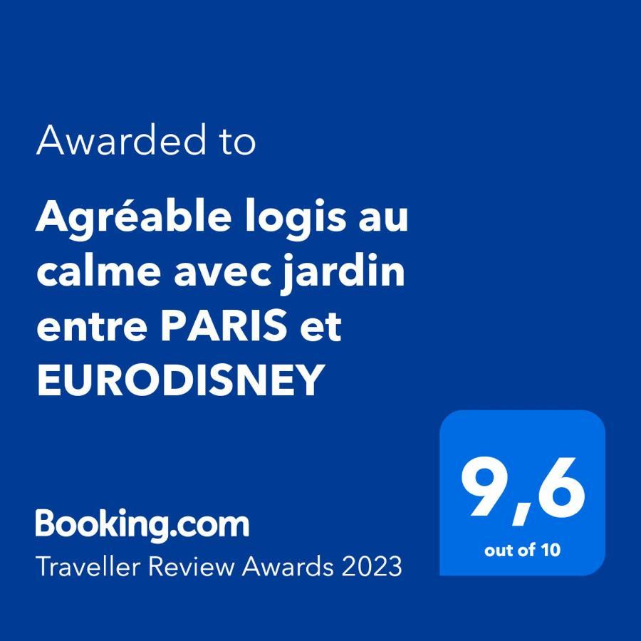Agréable logis au calme avec jardin entre PARIS et EURODISNEY Rosny-sous-Bois Exterior foto
